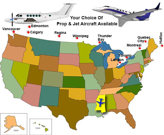 Mississippi Charter Flight Directory